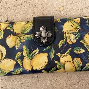 Patricia Nash Positano lemon 🍋 wallet